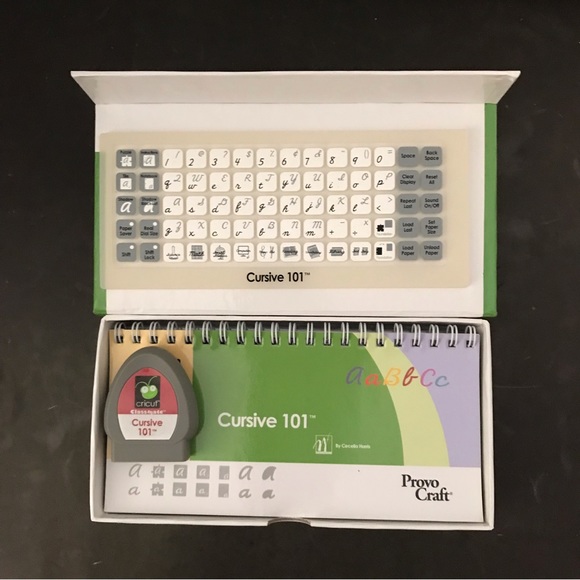 Cricut classmate Cursive 101 FONT - Picture 3 of 15